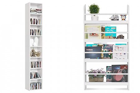 Libreria pared madera