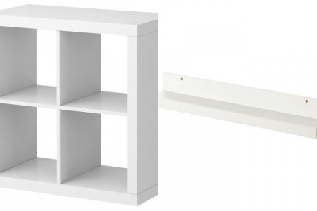 Estantería blanca ikea