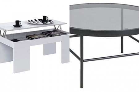 Mesa elevable negra