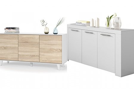 Mueble aparador blanco