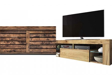 Mueble bajo tv madera