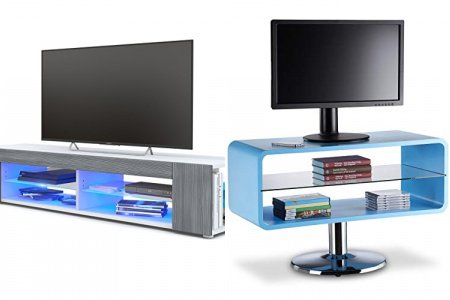 Mueble tv azul