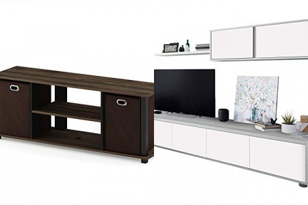 Mueble tv oscuro