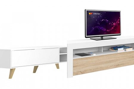 Mueble tv puertas