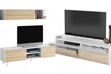 Mueble tv roble canadian