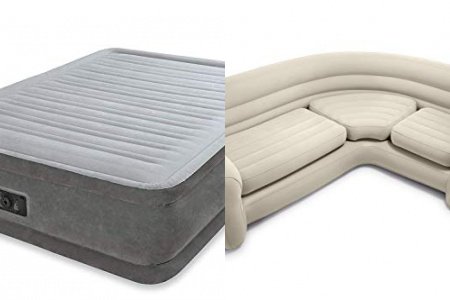 Sofá cama hinchable doble