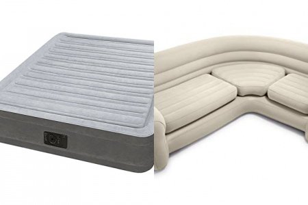 Sofá cama hinchable intex