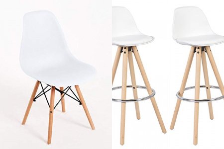 Taburete eames