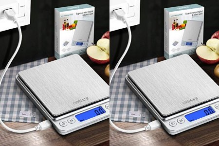 Báscula cocina batería