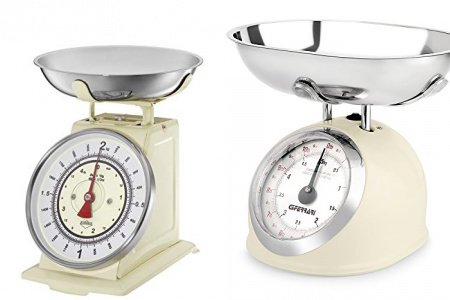 Báscula cocina retro
