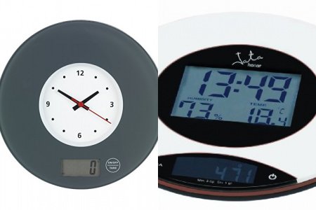 Báscula reloj