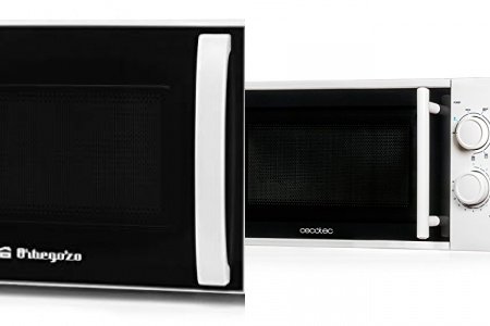 Horno microondas blanco