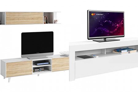 Mueble tv con estantería