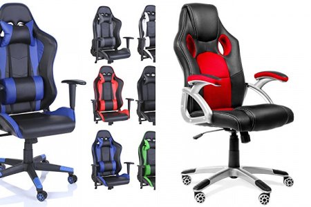 Silla gaming reclinable