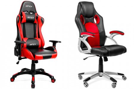 Silla gaming roja