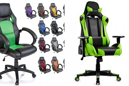 Silla gaming verde