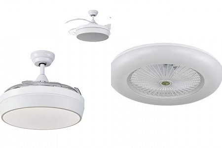 Ventilador led blanco