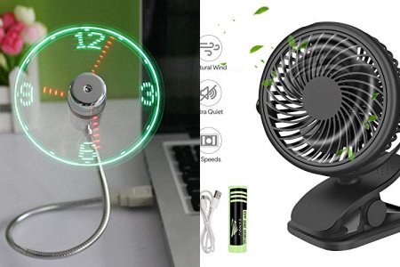 Ventilador pequeño con enchufe