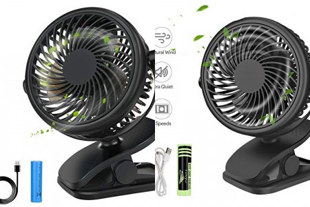 Ventilador portátil silencioso