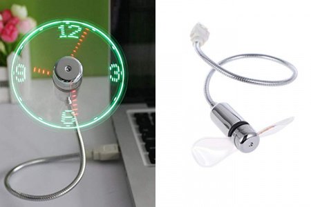 Ventilador usb led