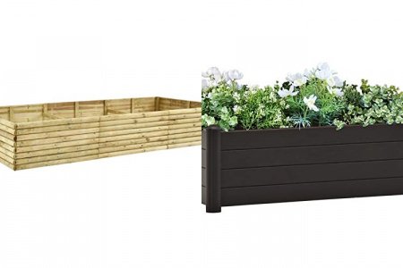 Jardineras exterior grandes madera