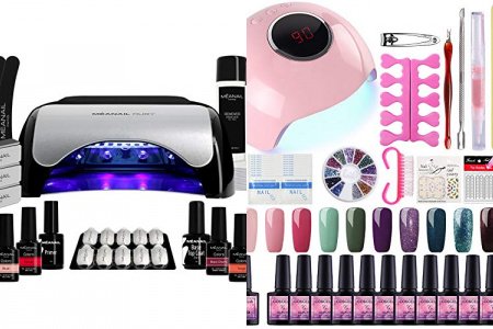 Kit manicura permanente con lámpara uv