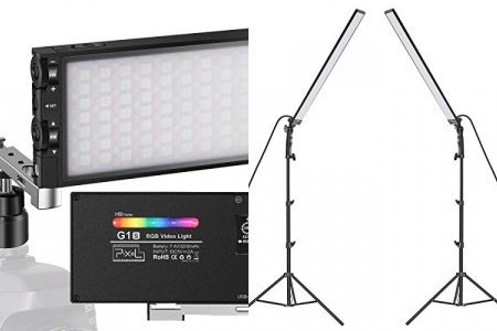 Lámpara led fotografia