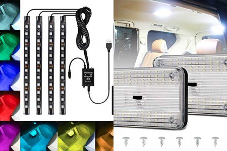 Lampara led interior coche