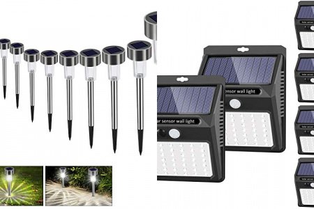 Lamparas led jardin