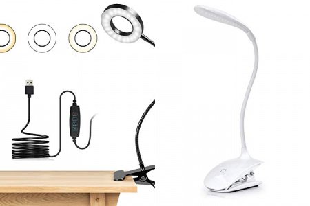 Lámpara led pinza