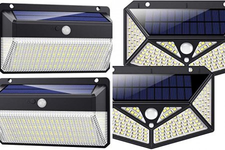 Lámpara led solar exterior