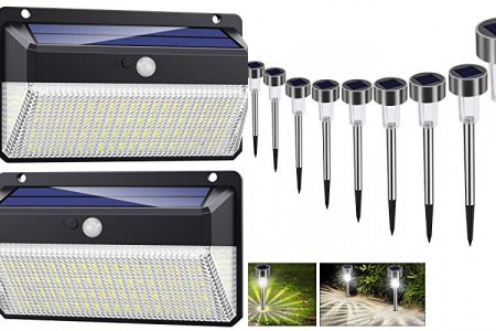 Lampara led solar