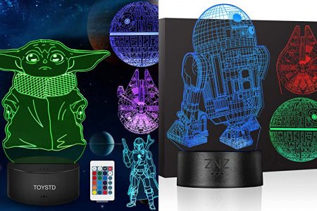 Lampara led star wars