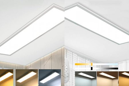 Plafon led superficie rectangular