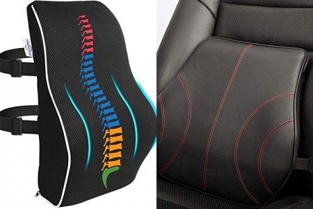 Almohada lumbar coche