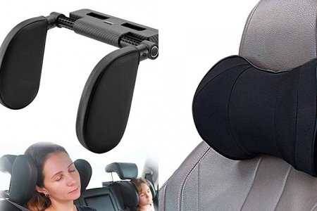 Almohada reposacabezas coche