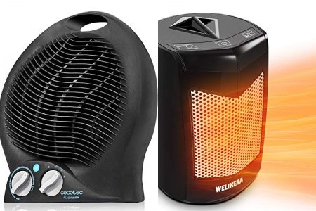 Calefactores electricos aire caliente