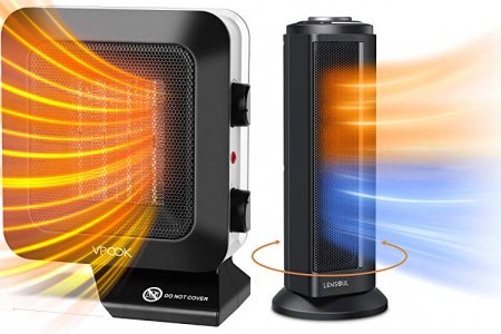 Calefactores electricos silenciosos