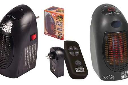 Calefactor sin cables fast heater