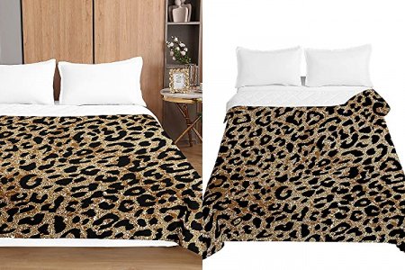 Colcha leopardo