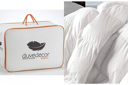 Edredón de plumas cama 90