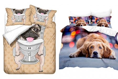 Funda nórdica animales cama 90