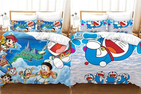 Funda nórdica doraemon