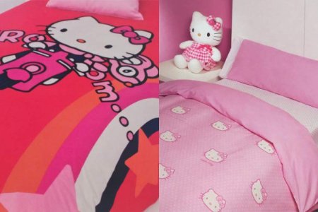 Funda nórdica hello kitty cama 90