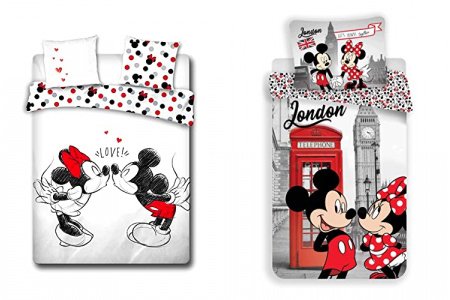 Funda nórdica minnie y mickey