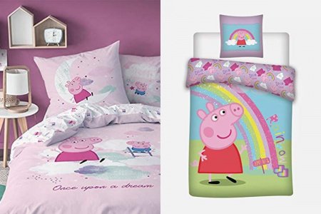 Funda nórdica peppa pig cama 90