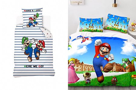 Funda nórdica super mario