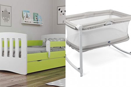 Cuna convertible en cama infantil